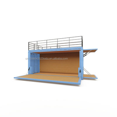 20ft Luxury Prefabricated Expandable Container House Ready Made Flat Pack Villa with Customized Color and Shipping Cost