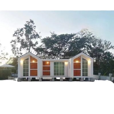 Modern 2 Bedroom Fully Furnished Prefab Garden House 's Outdoor Mobile Expansible Steel Structure in Customized Color