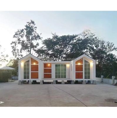 Modern 2 Bedroom Fully Furnished Prefab Garden House 's Outdoor Mobile Expansible Steel Structure in Customized Color