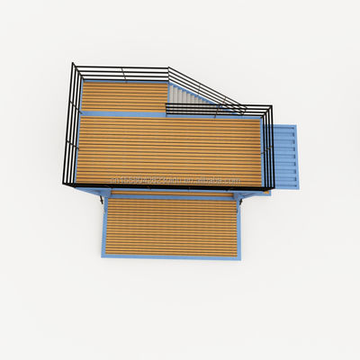 20ft Luxury Prefabricated Expandable Container House Ready Made Flat Pack Villa with Customized Color and Shipping Cost