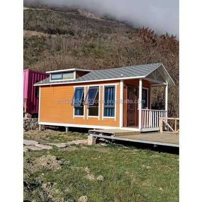 Modern 2 Bedroom Fully Furnished Prefab Garden House 's Outdoor Mobile Expansible Steel Structure in Customized Color