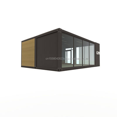 20ft Deluxe Prefabricated Room Prefabricated Container Villa with Wall 50/75/100mm Wave Sandwich Panel