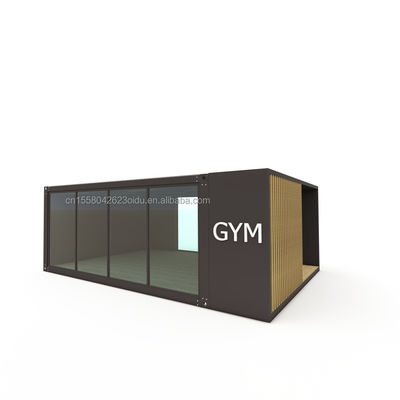20ft Deluxe Prefabricated Room Prefabricated Container Villa with Wall 50/75/100mm Wave Sandwich Panel