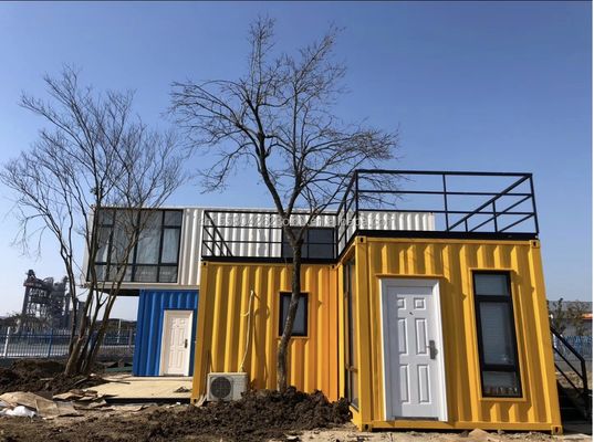 20ft Fast Build Prefab Hotel House Modular Folding Container House for Camping and Foldable Garden