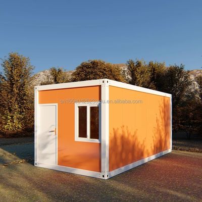 Modern Design Style 20ft Prefabricated Shipping Container House for Hotel Accommodation Solution Provider