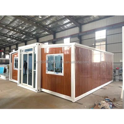 Aluminum Alloy Windows Modern Design 40ft 20ft Movable Prefab Container House Expandable and Foldable Steel for Outdoor