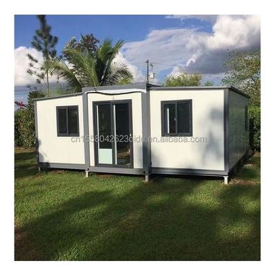 Main structure Galvanized Steel Square Tubes Prefabricated Tiny Container House in Customized Color for Outdoor Living