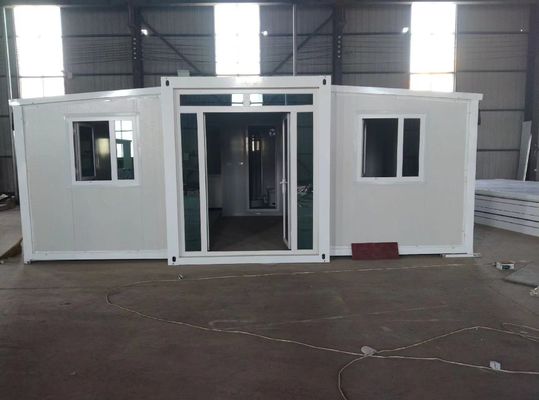 Main structure Galvanized Steel Square Tubes Prefabricated Tiny Container House in Customized Color for Outdoor Living