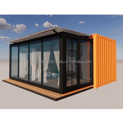 Detachable Container House 20 Feet Prefabricated Small Flat Packaging for Hotel Accommodation