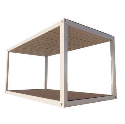 Hotel Assembled Flat-Package 20ft Container Mobile House Frame Sandwich Panel and Luxury Prefabricated House at Discount