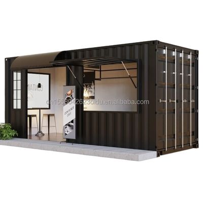Customized Color Pop Up Shop Container Bar Food Stop Clothing Store Fashion Shop Portable Coffee Bar Cafe Shop Modern Design
