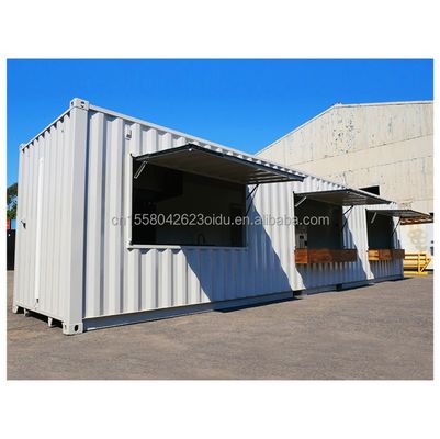 Customized Color Pop Up Shop Container Bar Food Stop Clothing Store Fashion Shop Portable Coffee Bar Cafe Shop Modern Design
