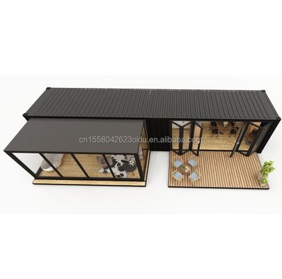 Galvanized Steel Square Tubes Used in Modern Design Portable 20FT 40FT Container House for Outdoor