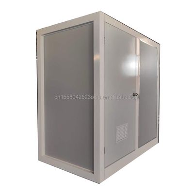 Modern Design Prefab Modular Toilets Portable Outdoor Flat Pack Container Made of Steel and Sandwich Panel for Shop 10FT
