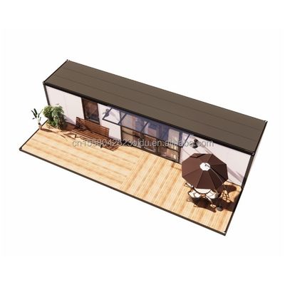 Galvanized Steel Square Tubes Used in Modern Design Portable 20FT 40FT Container House for Outdoor