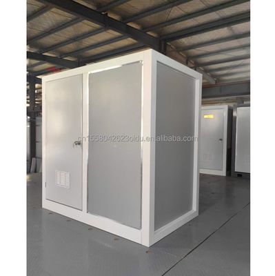Modern Design Prefab Modular Toilets Portable Outdoor Flat Pack Container Made of Steel and Sandwich Panel for Shop 10FT