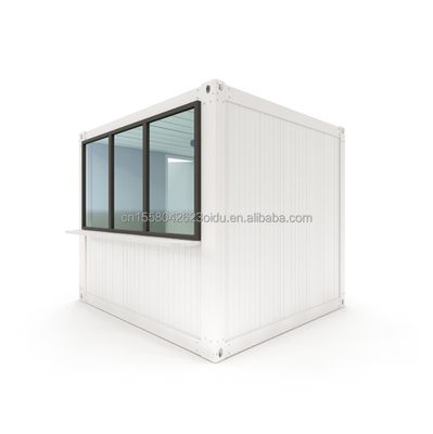 Modern Design Prefab Modular Toilets Portable Outdoor Flat Pack Container Made of Steel and Sandwich Panel for Shop 10FT