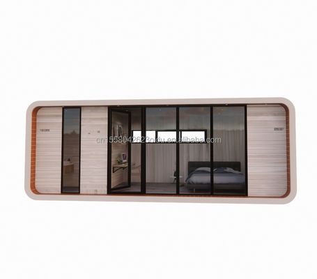 Modified Shipping Container 20ft Luxury Prefab Wooden House with Kitchen Bathroom and Container Room Quick Installation