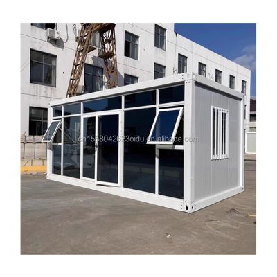 Modern Outdoor Living 20ft 40ft Prefabricated Mobile Houses Expandable Steel Sandwich Panel Container with Customized Color
