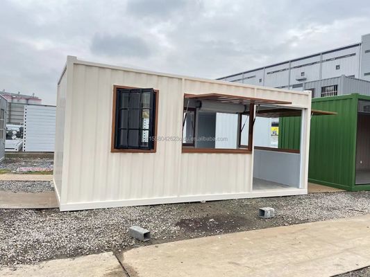 Modern Outdoor Living 20ft 40ft Prefabricated Mobile Houses Expandable Steel Sandwich Panel Container with Customized Color