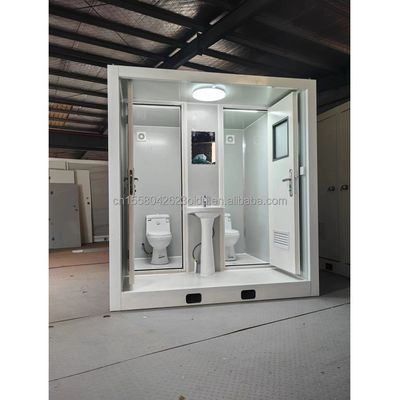 Flat Pack Container for Portable Outdoor Toilet Modified Shipping Container Style Made of Steel and Sandwich Panel