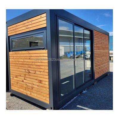 Modern Expandable Steel Frame Portable Prefabricated Container House with Bedrooms for Outdoor Made of Sandwich Panel