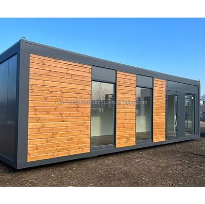 Modern Expandable Steel Frame Portable Prefabricated Container House with Bedrooms for Outdoor Made of Sandwich Panel