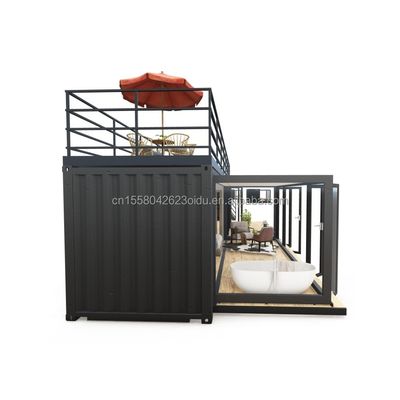 EU CSC Certified Modern Residential Prefabricated Steel Design for Couples in a Shipping Container