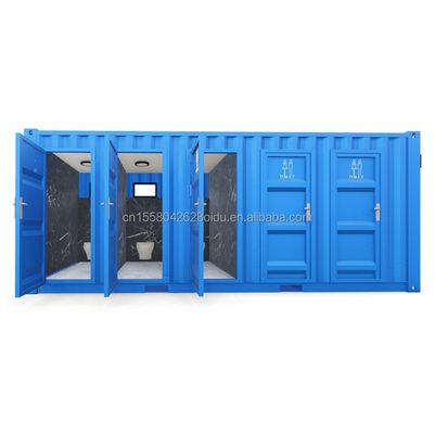 Customized Color Prefab Mobile Portable Bathroom Toilet for Outdoor Container House Units from Direct 's Modern Modular