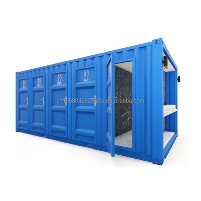 Customized Color Prefab Mobile Portable Bathroom Toilet for Outdoor Container House Units from Direct 's Modern Modular