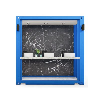 Customized Color Prefab Mobile Portable Bathroom Toilet for Outdoor Container House Units from Direct 's Modern Modular