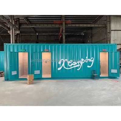 40ft Container Garden Public Men's and Women's Restrooms with Modern Sanitation Systems