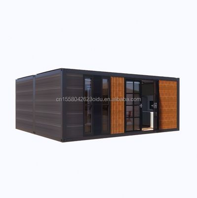 Luxury Modern Expandable Container Two-Storey Tiny Wooden Prefab House Buildings Hotel Apartment Steel Cabin Prefabricated Home