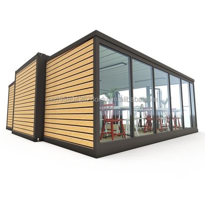 Aluminum Alloy Windows Modern 40ft 20ft Steel Container Modules for Rapid Assembly Home Expansion Mall Coffee Shop