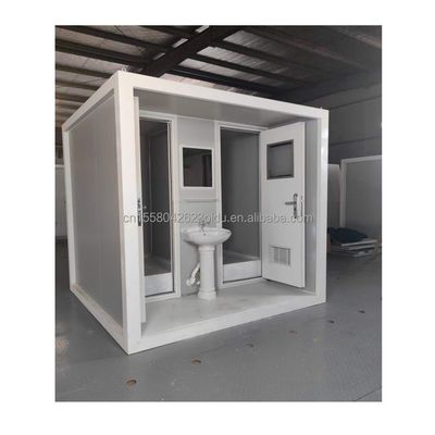 Shipping Prefabricated Container for Toilet Ready Made Prefab Projects Container Coffee Shop