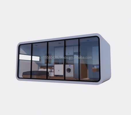 Modern 20ft 40ft Prefab House Outdoor Tiny Pod Coffee House Mobile Working Apple Cabin-Popular Prefabricated Cabin Apartment Apartment