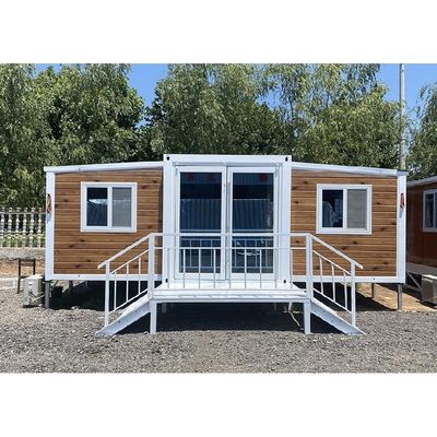 Wooden Houses in Customized Color EU Prefabricated 20ft Three Bedroom Expansion House