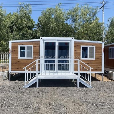 Wooden Houses in Customized Color EU Prefabricated 20ft Three Bedroom Expansion House