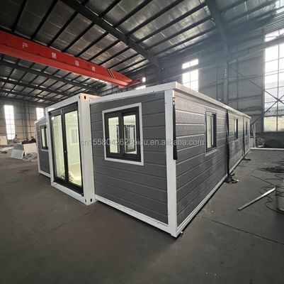 Modern 20ft Prefabricated Australia Foldable Mobile Homes Modular Extendable Container House with 3D Model/CAD Drawings