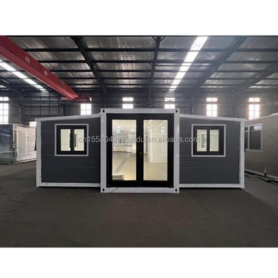 Modern 20ft Prefabricated Australia Foldable Mobile Homes Modular Extendable Container House with 3D Model/CAD Drawings