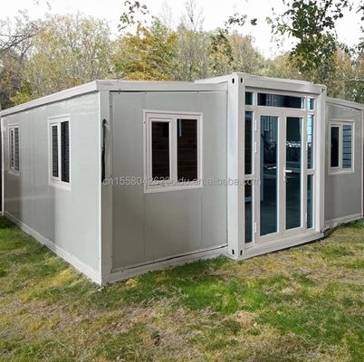Modern 20ft Prefabricated Australia Foldable Mobile Homes Modular Extendable Container House with 3D Model/CAD Drawings