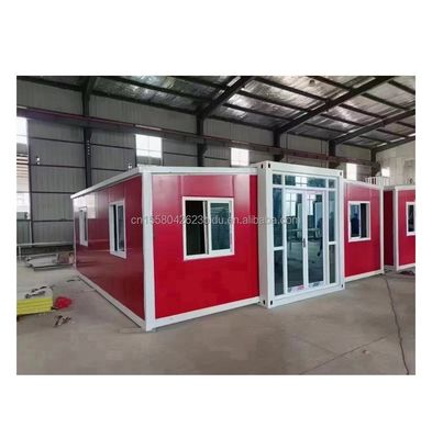Modern Design 40ft Folding Expandable Flat Prefabricated Container House with Good Prices and Aluminum Alloy Windows