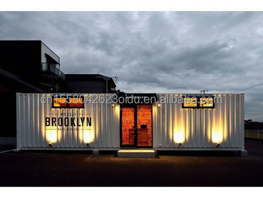 Flat Pack Container Hotel Modular Tiny Movable Shipping Portable Homes 2 Bedroom Living Container Restaurant Container Homes