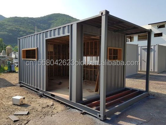 Flat Pack Container Hotel Modular Tiny Movable Shipping Portable Homes 2 Bedroom Living Container Restaurant Container Homes