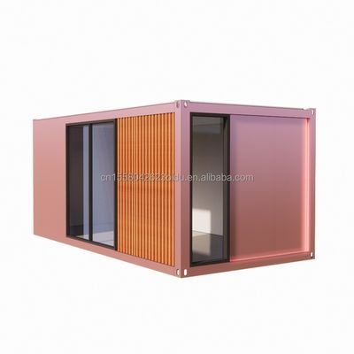 Aluminum Alloy Windows 20FT Mobile Container Housing The Ultimate Choice for Hotel Accommodation and Easy Moving