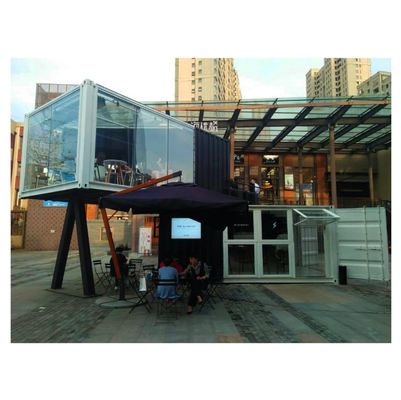 Customized Color and Aluminum Alloy Windows 20ft Luxury Container Room for Sales Booth Coffee Shop Guard Box Office Bar