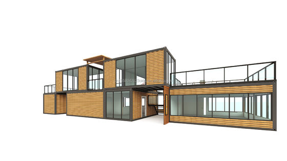 20ft/40ft Customized Color Combination Container Room for Sales Booth Coffee Shop Guard Room Office Bar