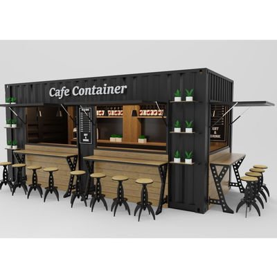 Supply Custom Foldable Hotel Mobile Home with Galvanized Steel Bending 180g 20ft Ready To Foldable Shipping Container House