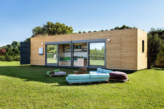 Galvanized Steel Bending Steel Frame 20ft Expandable Homes Prefab Houses Luxury Container House for Chinese Design Style