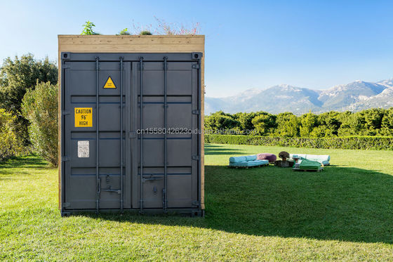 Galvanized Steel Bending Steel Frame 20ft Expandable Homes Prefab Houses Luxury Container House for Chinese Design Style